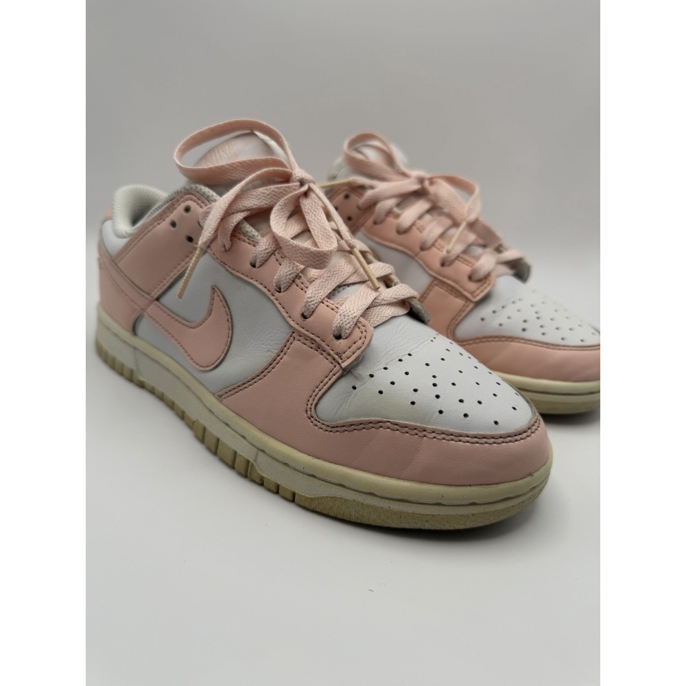 Nike Dunk Low Next Nature Pale Coral Pink White Women's Size 6.5